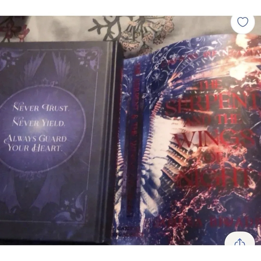Iridescent Fairytale The Serpent and the Wings of Night Carissa Broadbent Romanc